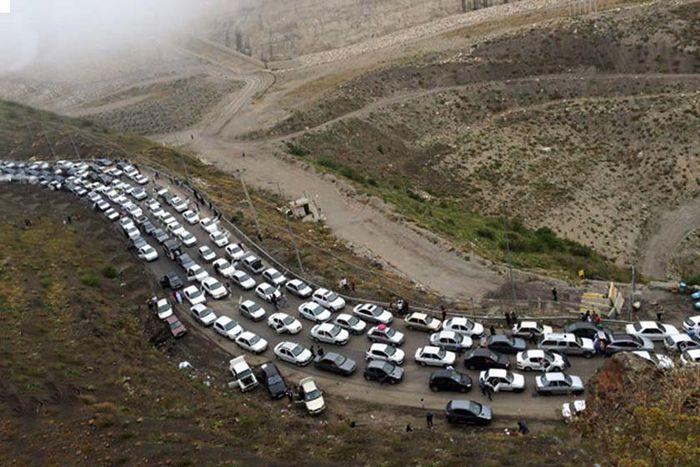 کندوان از ساعت 18 یک طرفه می گردد ، ترافیک سنگین در 3 جاده تهران-شمال