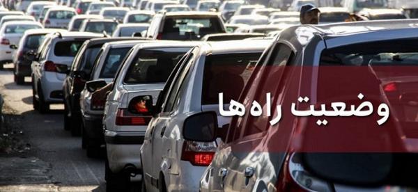 تردد روان در محورهای هراز، فیروزکوه و آزادراه تهران، شمال