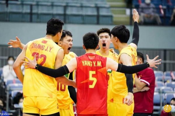 نتیجه بازی والیبال چین و چین تایپه