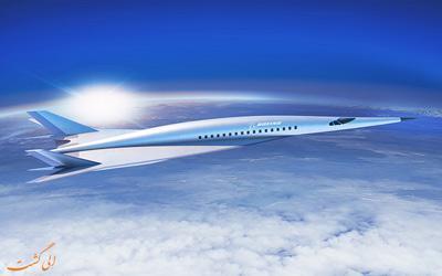 ساخت هواپیمای مافوق صوت بوئینگ با سرعتی 5 برابر سرعت صوت!