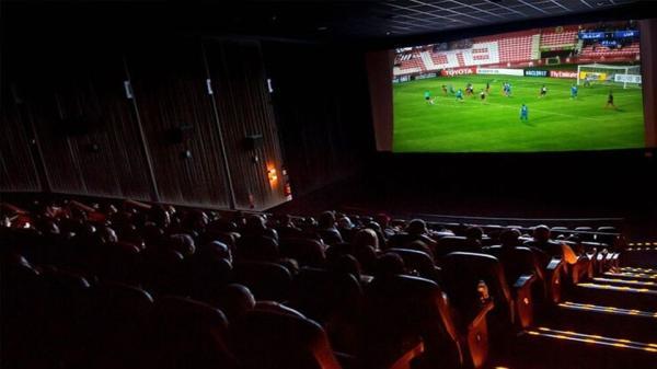 مسابقات جام جهانی فوتبال در سینما اکران می گردد