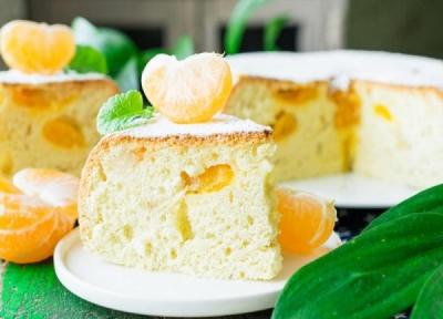 طرز تهیه کیک نارنگی با سس مخصوص به 3 روش در فر و قابلمه