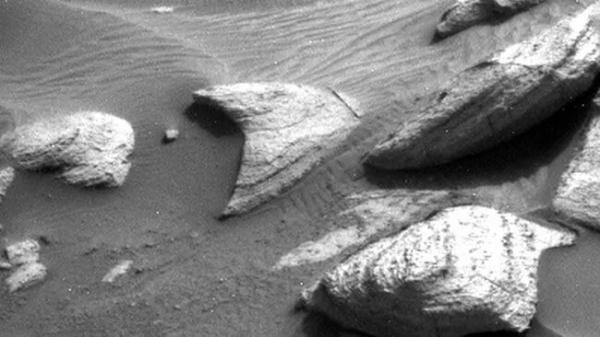 تکه ای از یک فیلم علمی تخیلی سر از مریخ درآورد!، عکس